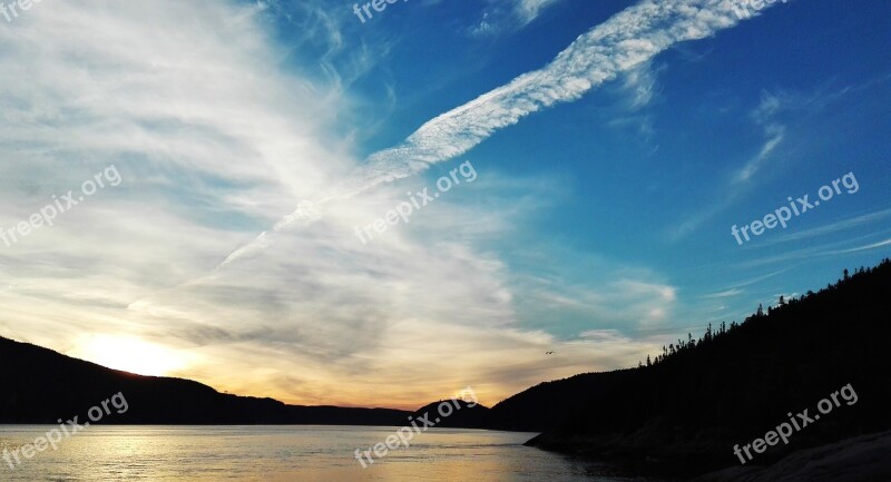 Saguenay Fjord Canada Landscape Québec