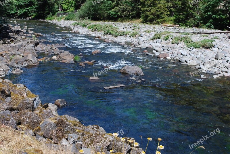 Salmon River Mt Hood Oregon Free Photos