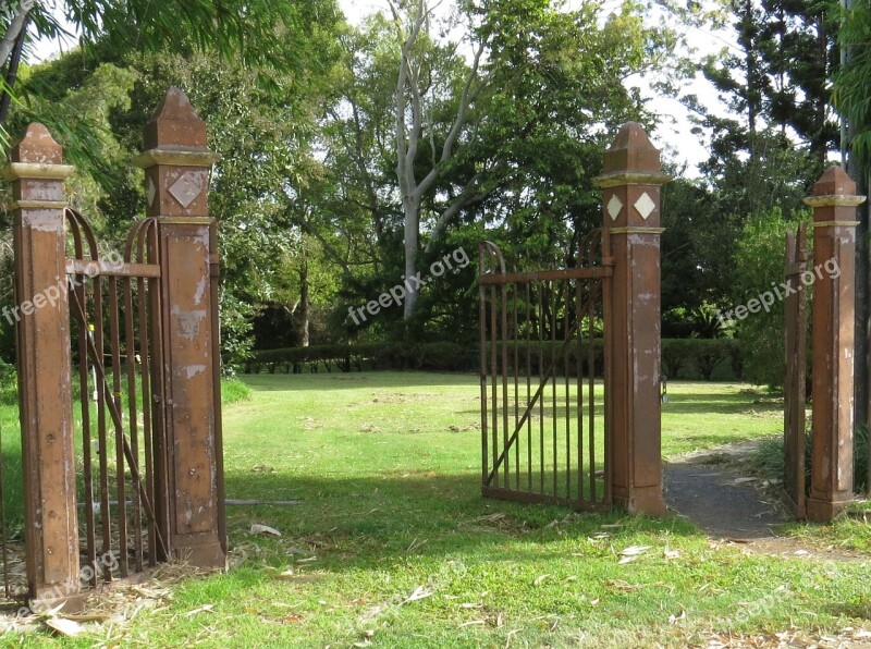 Gate Gates Antique Old Iron