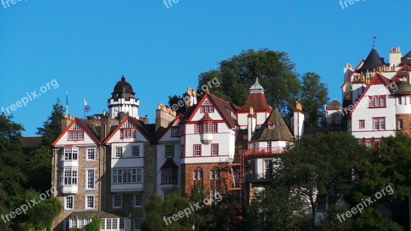 Edinburgh Houses Tourism Historical City