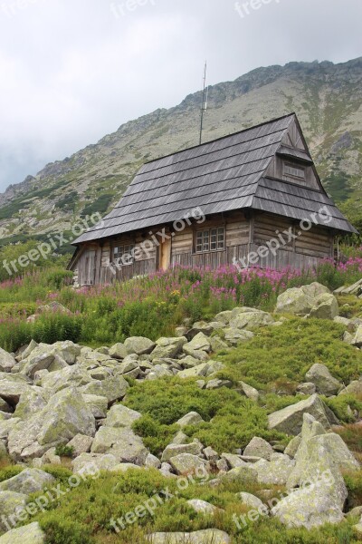 Tatry Valley Of Five Ponds Landscape The High Tatras Tourism