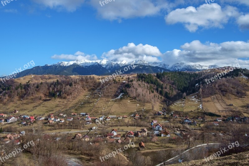 Brasov Cityscape Transylvania Panorama Free Photos