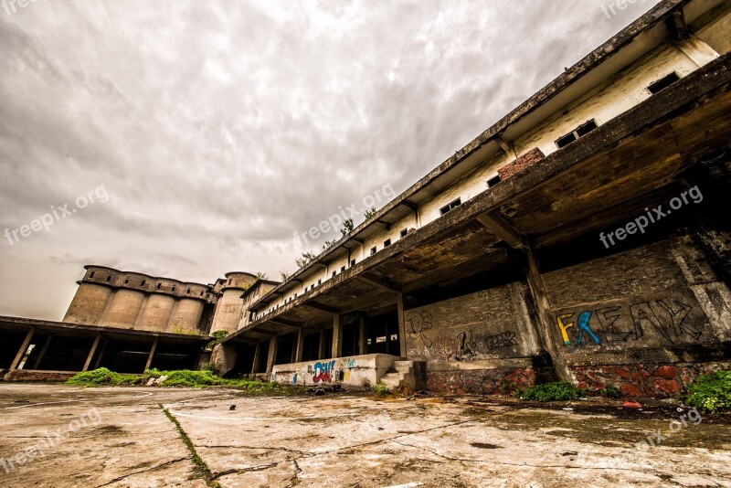 Workshop Ruins Wide Angle Dongguan Free Photos