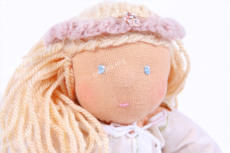 Doll Waldorf Rag Doll Toys Sewn