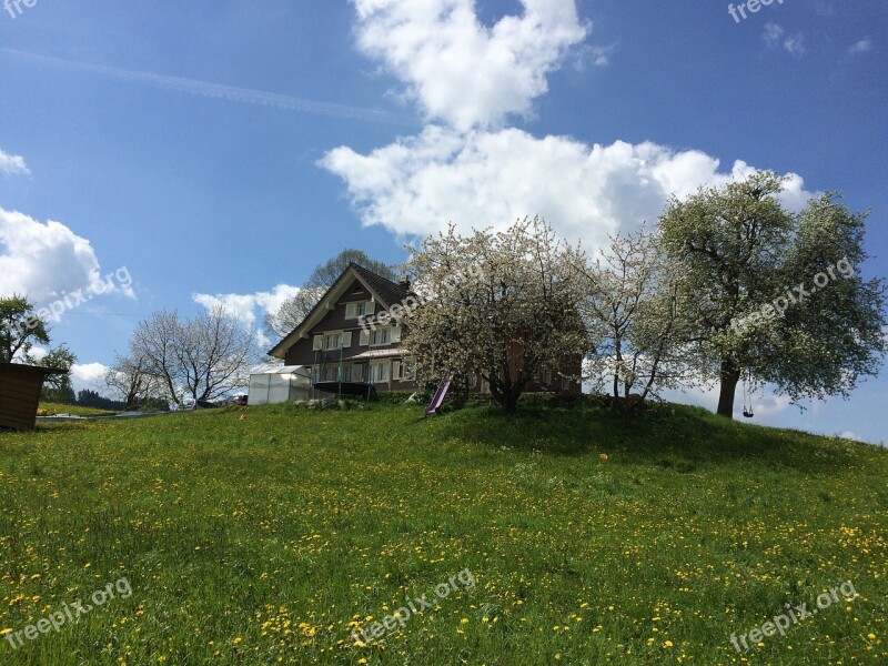 Farmhouse In The Toggenburg Free Photos