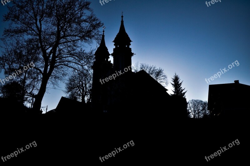 Church Linz Shadow Contour Free Photos