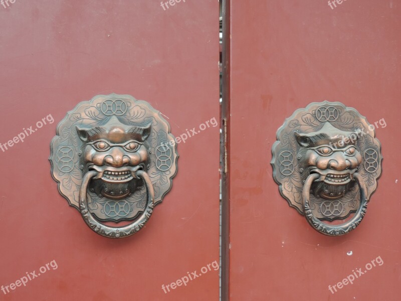 Door China Chinese Architecture Gate