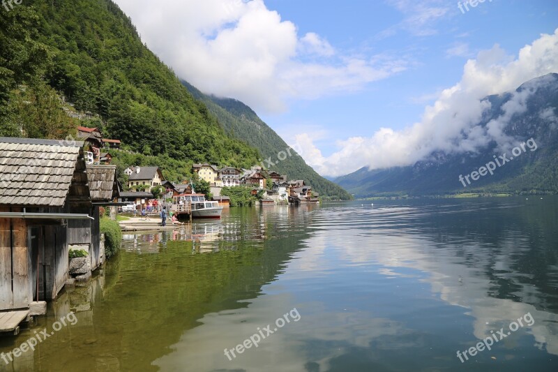 Hallstatt Austria Nature Lake Travel