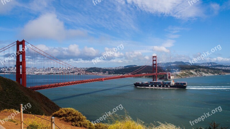 San Francisco Golden Gate Bridge Tourism Bridge Gate