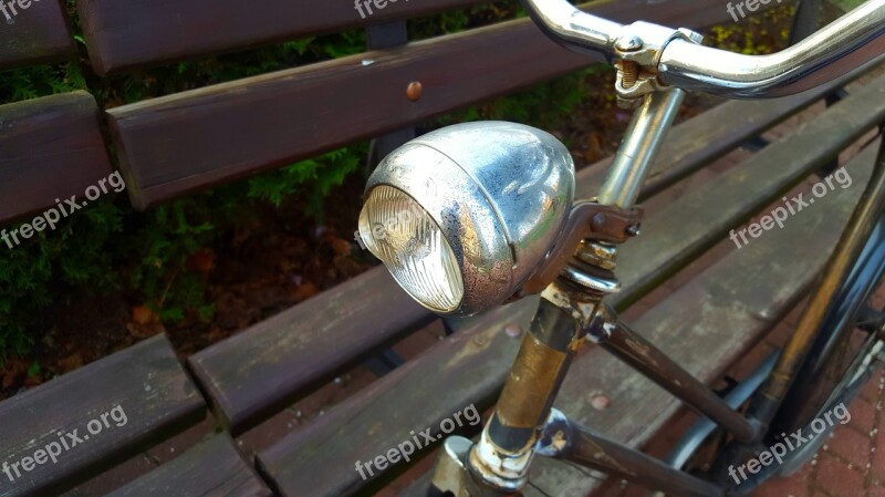 Replacement Lamp Bike Metal Photos Old