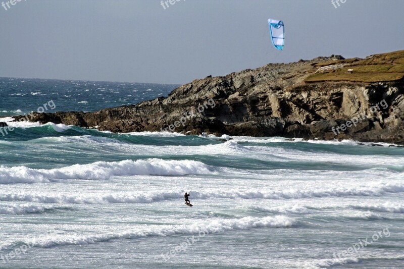 Surf Water Sports Windsurfer Cornwall Rosamunde Pilcher