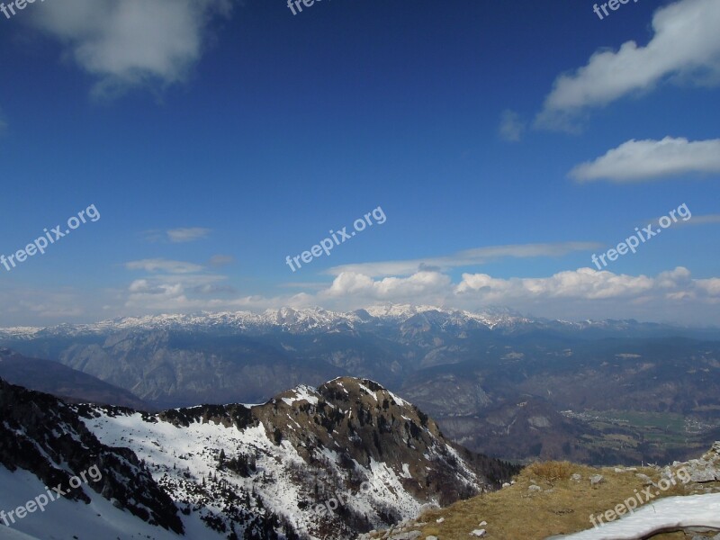 Alps Slovenia Mountain Triglav Julian