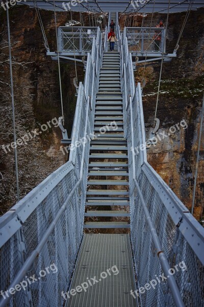 Sochi Bridge Sky Bridge Free Photos