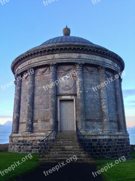 Ireland Musseden Temple Coast Derry Free Photos