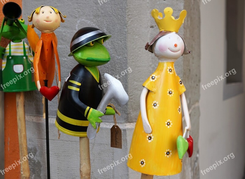 Frog Princess Figures Woman Animal