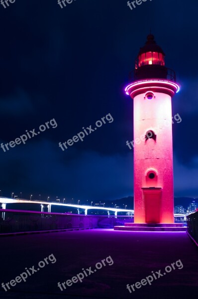 Lighthouse Red Busan Zero Gravel Beach