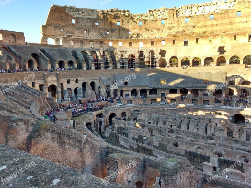 Rome Colosseum Romans Roman Coliseum Italy