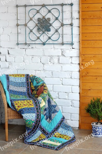 Patchwork Quilt Loggia Free Photos