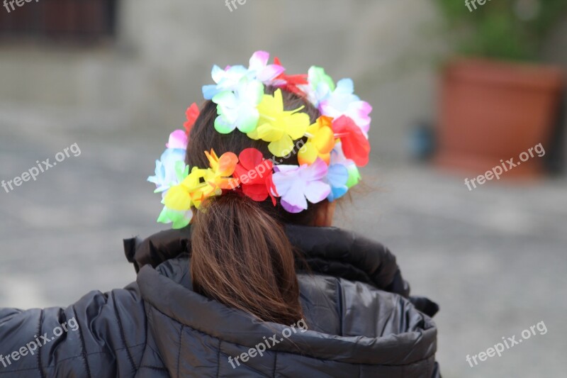 Little Girl Portrait Bimba Summer Person