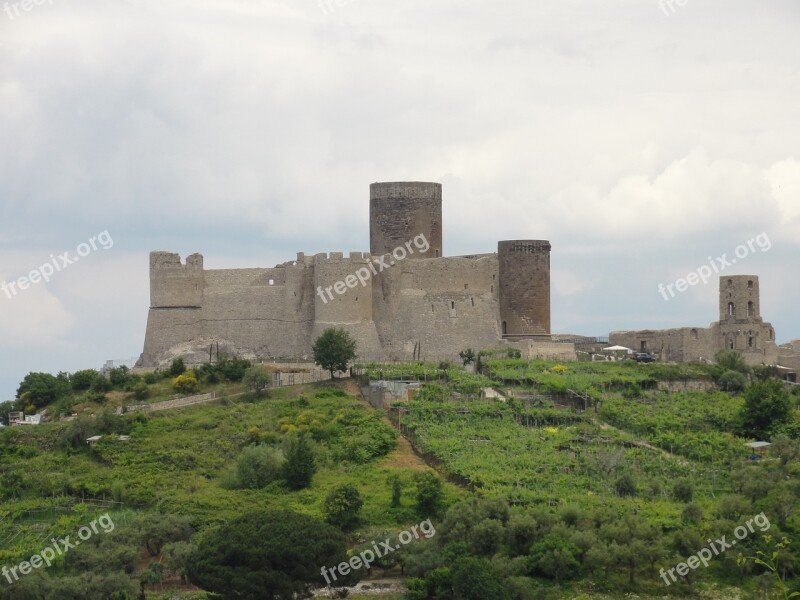 Castle Letters Naples Free Photos