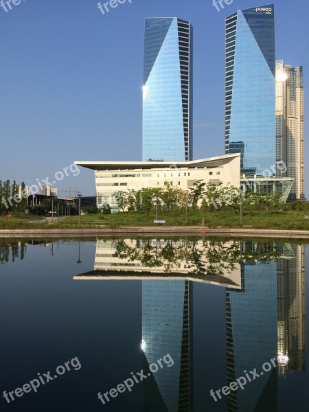 Incheon Songdo Posco Tower Free Photos