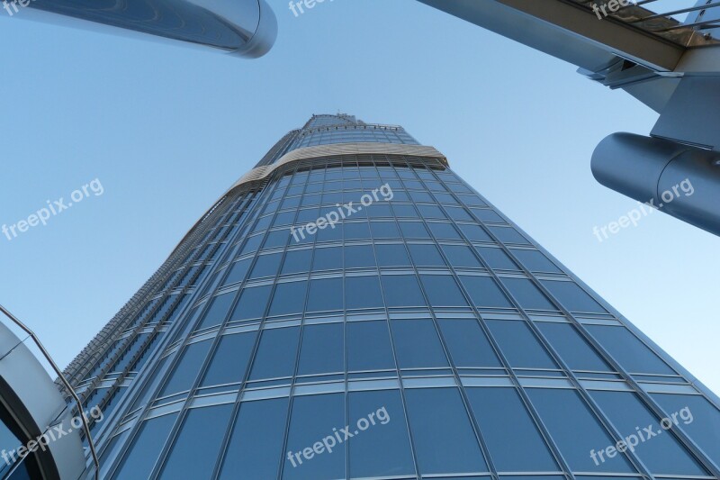 Burj Skyscraper Sky Architecture Dubai