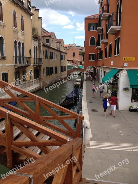 Venice Italy Summer Clouds Landscape