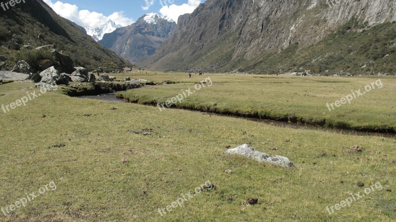 Peru Valley Grassland Free Photos