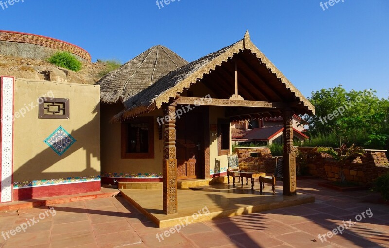 Hut Bhunga Rustic Kachchh Kutch