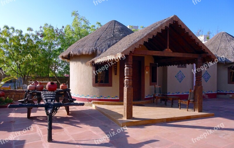 Hut Bhunga Rustic Kachchh Kutch