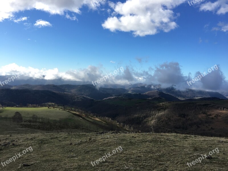 Mountains Landscape Pyrenees Free Photos