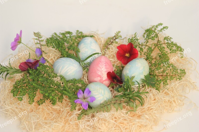 Easter Eggs Holiday Celebration Decoration