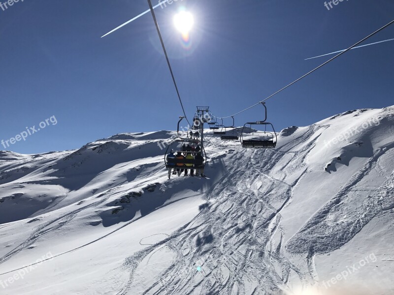 Ski Winter Snow Mountains Winter Sports