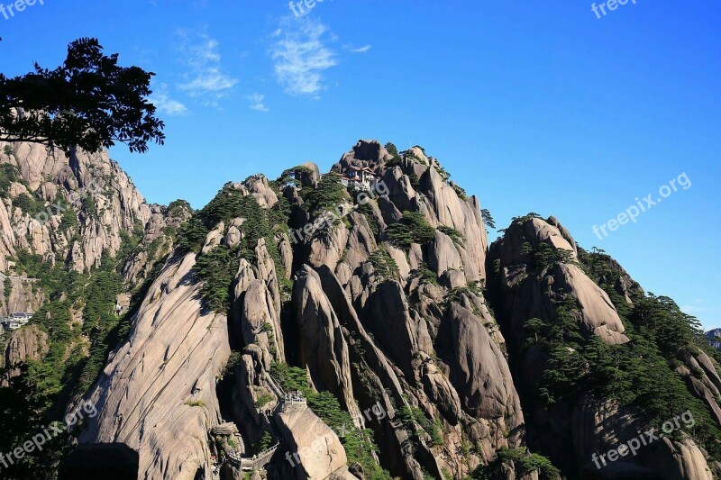 China Huangshan Mountains Free Photos