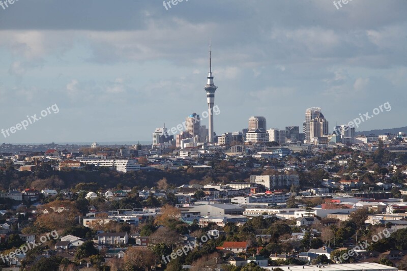 New Zealand Auckland City Cbd Travel