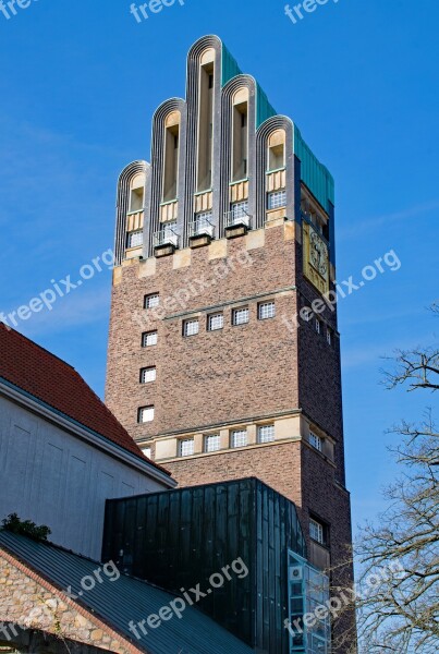 Darmstadt Hesse Germany Mathildenhöhe Art Nouveau