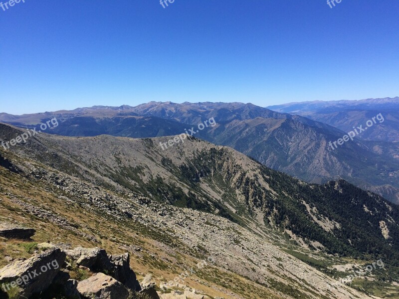 Mountain Pyrenees Canigou France Landscape