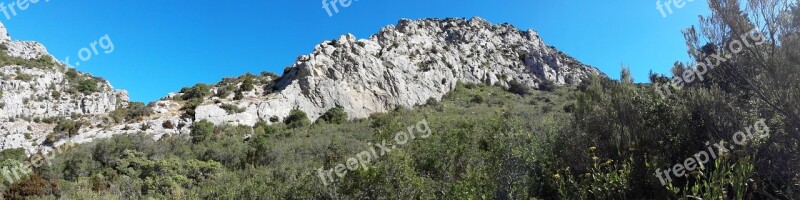 Mountain Climbing Landscape Nature Via Ferrata