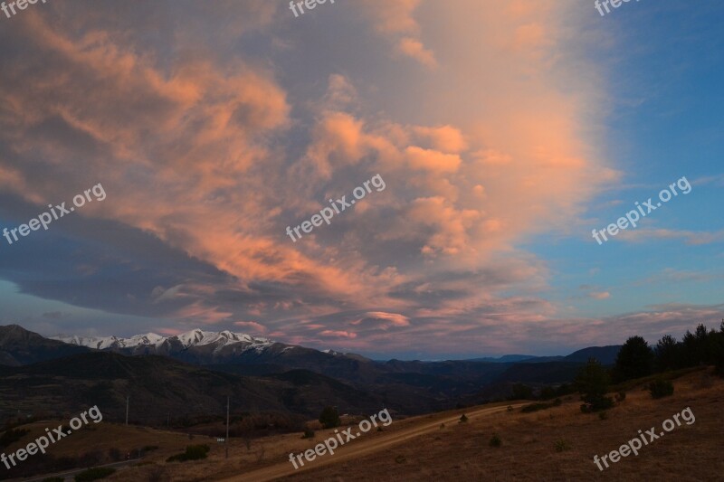 Pyrenees Boi Taull Mountains Nature Landscape