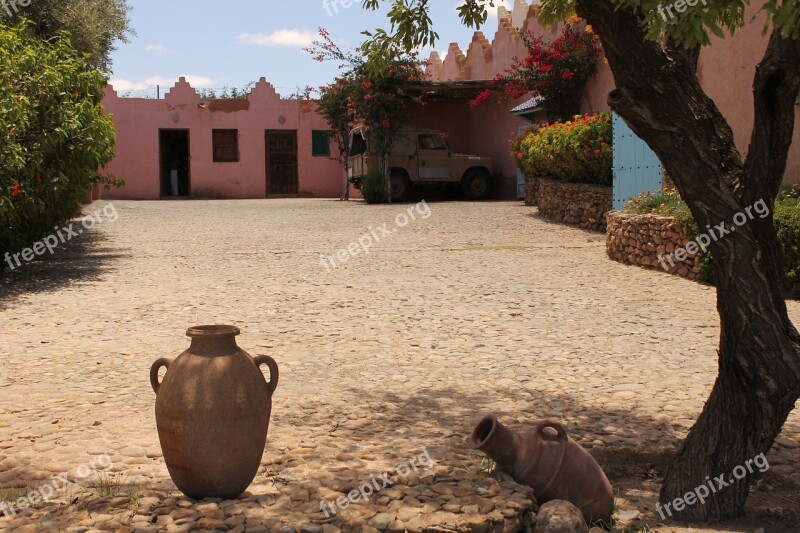 Pot Morocco Moroccan Craft Pottery