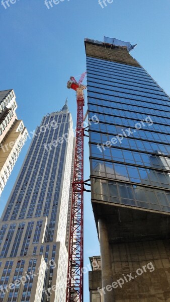 Construction Nbc Manhattan Middtown Architecture