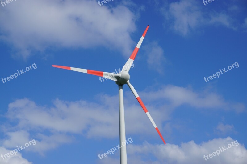 Windmill Renewable Energy Wind Energy Sky Free Photos