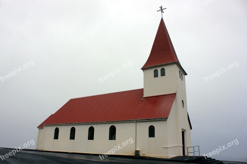 Church Vik Iceland Architecture Religion