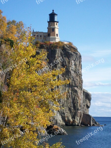 Split Rock Lighthouse Lake Superior Lake Superior