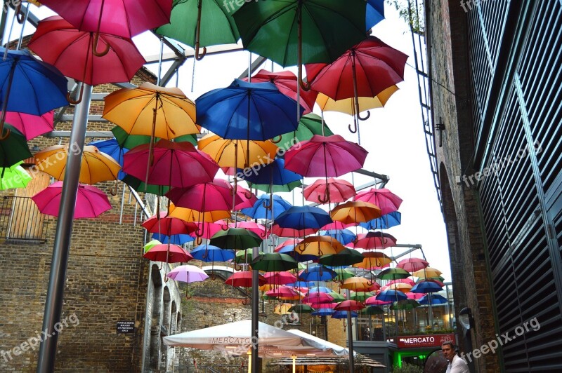 Umbrellas London Tourism Travel City