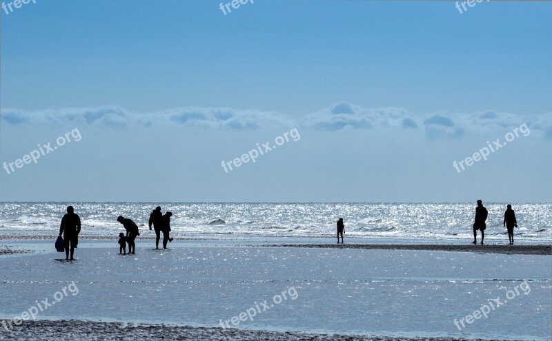 Beach Sea Water Human By The Sea