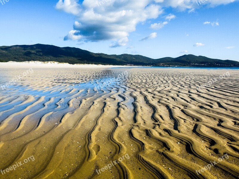 Spain Beach Ebb Free Photos