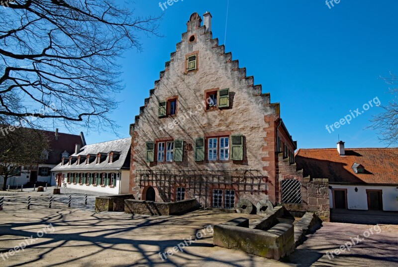 Seligenstadt Hesse Germany Monastery Historic Center