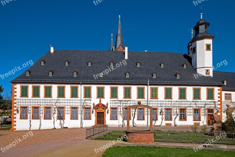 Seligenstadt Hesse Germany Monastery Historic Center