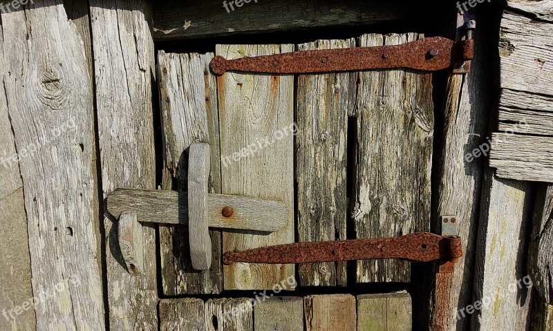 Door Old Doorway Hatch Rustic